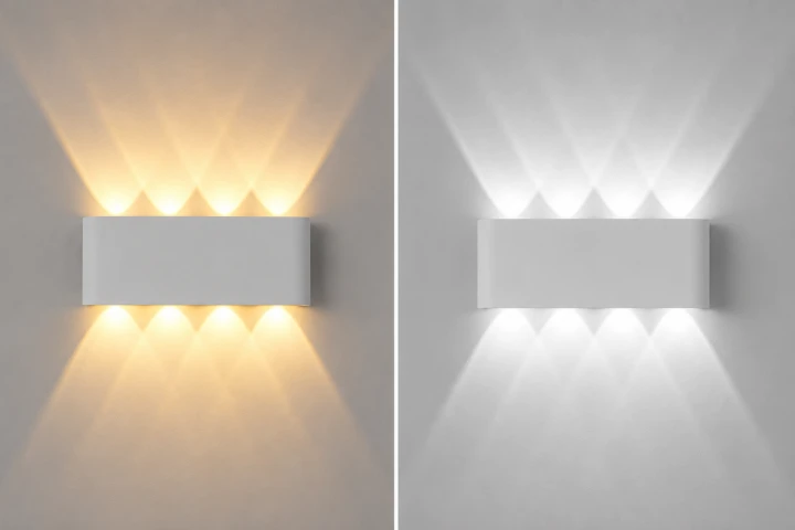 Kinkiet ścienny LED Velora 8 W wodoodporny biały