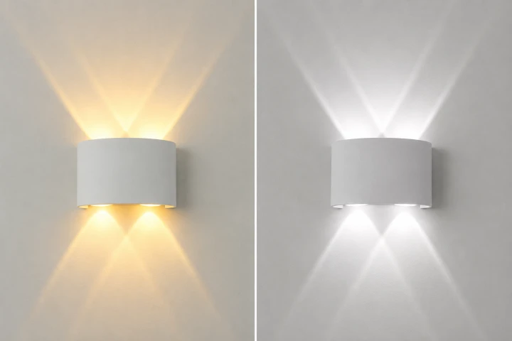 Kinkiet ścienny LED Velora 4 W wodoodporny biały