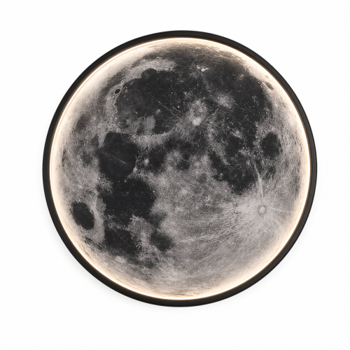 Lampa ścienna LED Moonlux Księżyc 3D 40 cm