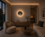 Lampa ścienna oświetlenie LED Moonlux Księżyc 3D Moon Plafon 55 cm