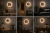 Lampa ścienna oświetlenie LED Moonlux Księżyc 3D Moon Plafon 55 cm