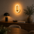Złoty Kinkiet LED Kryształowy Lumina Aura Nowoczesna Lampa Ścienna Glamour 24 CM