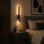 Kinkiet LED do Czytania Czarny Linea Focus Nowoczesna Lampa Ścienna 2w1 Nocna 43 CM