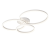 Lampa Sufitowa LED Biały Trio Ring 76W Nowoczesny Żyrandol 3 Okręgi na Pilot