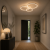 Lampa Sufitowa LED Biały Trio Ring 76W Nowoczesny Żyrandol 3 Okręgi na Pilot