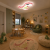 Lampa Dziecięca LED Dino Rex Plafon Sufitowy Różowy Dinozaur 3D do Pokoju Dziecka