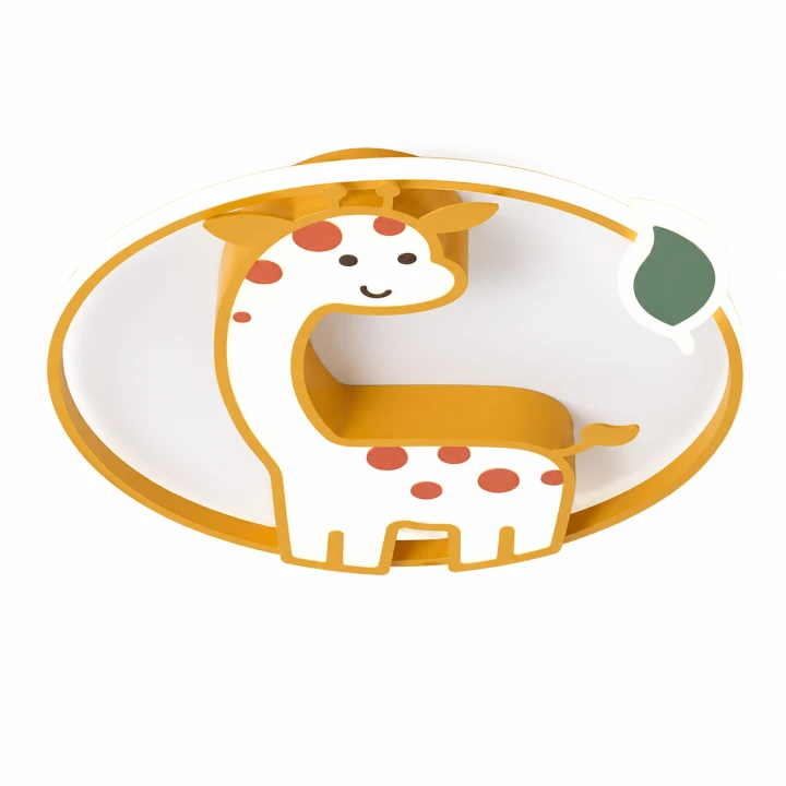 Lampa Dziecięca LED Giraffe Safari 3D 50cm Plafon Sufitowy Żyrafa 32W