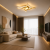 Lampa Sufitowa LED Złota Wave Gold 56W Ekskluzywny Żyrandol Fale Glamour 65cm + Pilot i Aplikacja