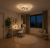 Lampa Sufitowa LED Czarna Ring Matrix 137W Duży Żyrandol Okręgi 110cm Pilot + Aplikacja