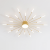 Lampa Sufitowa LED Złota Starry Night Gold XXL 105cm Modern Żyrandol Glamour 20 Ramion Dmuchawiec