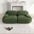Sofa 2-osobowa modułowa Cordsamt 208cm new design