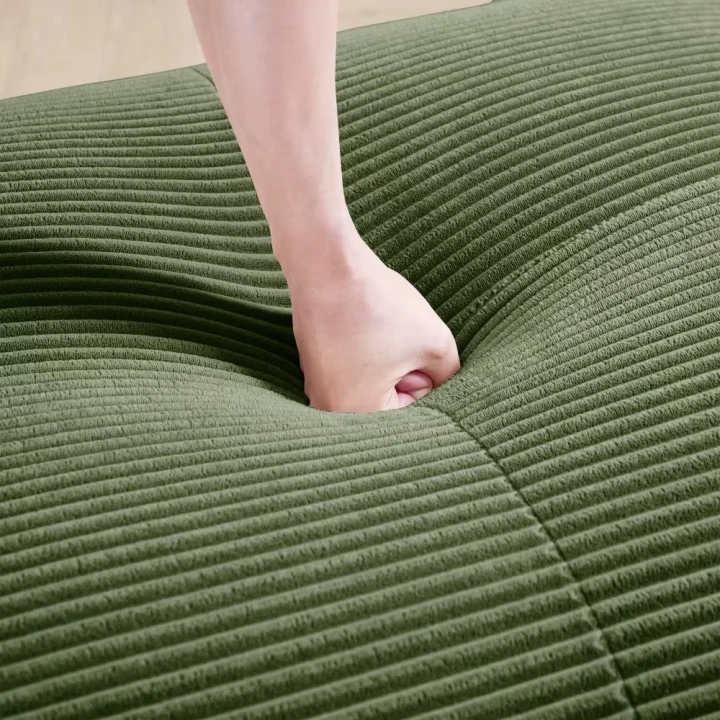 Sofa 2-osobowa modułowa Cordsamt 208cm new design