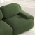 Sofa 2-osobowa modułowa Cordsamt 208cm new design