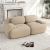Sofa 2-osobowa modułowa Cordsamt 208cm new design