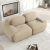 Sofa 2-osobowa modułowa Cordsamt 208cm new design