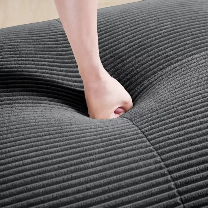 Sofa 2-osobowa modułowa Cordsamt 208cm new design