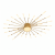 Lampa Sufitowa LED Złota Starry Night Gold Ultimate 105cm Luksusowy Żyrandol Glamour 28 Ramion Dmuchawiec