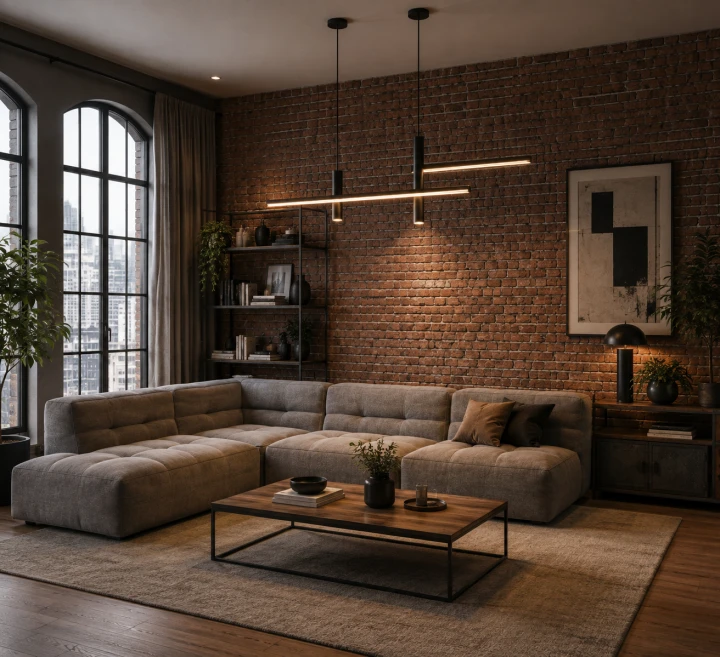 Lampa Wisząca LED Czarna Crossline Art XXL 150cm Długa Liniowa Nad Stół i Wyspę