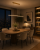Lampa Wisząca LED Złota Crossline Gold Art 100cm Designerska Liniowa Nad Stół i Wyspę
