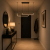 Lampa Wisząca LED Czarna Curve Black Line 90cm Liniowy Łuk Nad Stół i Wyspę Modern Loft