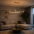 Lampa Wisząca LED Złota Curve Black Line 90cm Liniowy Łuk Nad Stół i Wyspę Modern Loft