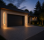 Kinkiet Elewacyjny LED Czarny Slim Line Outdoor 100cm Lampa Zewnętrzna IP65