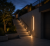 Kinkiet Elewacyjny LED Czarny Slim Line Outdoor 145cm Lampa Zewnętrzna IP65