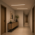 Lampa Sufitowa LED Biała Linear Ceiling Slim 120cm Plafon Natynkowy Kinkiet