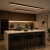 Lampa Sufitowa LED Drewniana Linear Ceiling Walnut 60cm Plafon Natynkowy Kinkiet Japandi Orzech