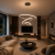 Lampa Wisząca LED Srebrna Triple Ring Silver Modern Żyrandol 3 Okręgi Glamour