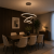 Lampa Wisząca LED Srebrna Triple Ring Silver Modern Żyrandol 3 Okręgi Glamour