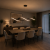 Lampa Wisząca LED Czarna Wave Twist 92cm Skręcona Fala 4500lm Nad Stół Modern Loft
