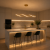Lampa Wisząca LED Złota Wave Twist 92cm Skręcona Fala 4500lm Nad Stół Modern Loft