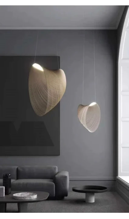 Nowoczesna Lampa Wisząca Nest Fall 40 / 60 / 80 cm wood color