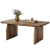 Rustykalny stolik kawowy 120cm gruby blat kolor naturalnego drewna