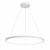 Nowoczesna Lampa Wisząca Białe Koło LED Ring Glamour