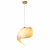 Nowoczesna Lampa Wisząca Drewniana Muszla Origami Scandi Wabi-Sabi