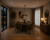 Lampa Wisząca Szklany Dysk Dymiony Grafit Czarny Sypialnia Loft