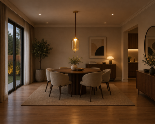 Lampa Wisząca Szklany Walec Złoty Miedź Sypialnia Glamour