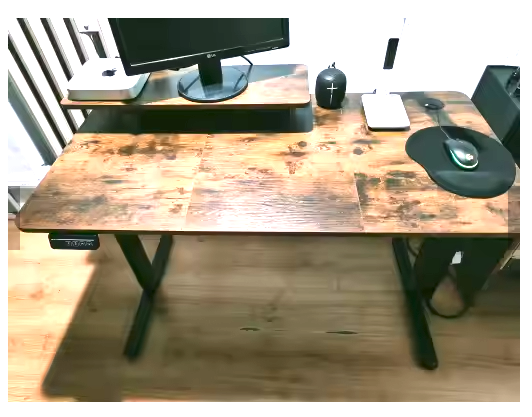 Biurko Komputerowe Regulowane Elektrycznie + USB 120cm