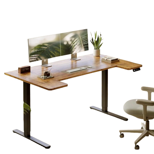 Biurko Komputerowe Regulowane Elektrycznie Homeoffice 160x74cm