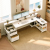 Biurko Biuro ColesHome Szuflady Szafka porty USB 190cm