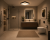 Plafon LED Sufitowy Czarny Kwadratowy Ryflowany 50cm 72W Modern + Pilot