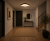 Plafon LED Sufitowy Czarny Kwadratowy Ryflowany 50cm 72W Modern + Pilot