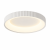 Plafon LED Sufitowy Biały Okrągły Ryflowany 50cm 68W Modern + Pilot