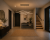 Czarna Lampa Wisząca LED Liniowa Nad Stół Wyspę Fale 120 cm 60W Glamour