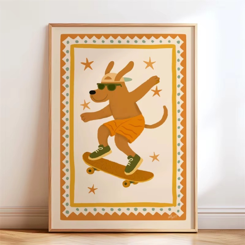 Plakat Styl Vintage Do Pokoju Dziecięcego 40x60cm