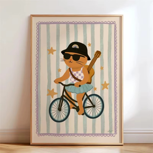 Plakat Styl Vintage Do Pokoju Dziecięcego 40x60cm