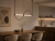 Lampa wisząca LED Wave z pilotem nad stół lub wyspę czarna