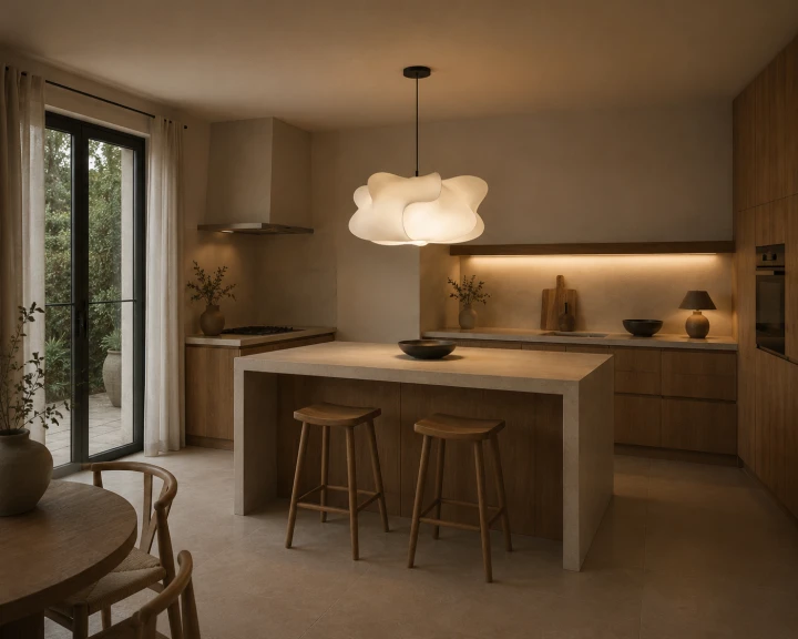 Lampa Wisząca NIMBUS White Cloud Designerska Biała Chmura do Sypialni i Pokoju